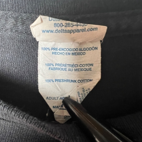 Delta Black Washington DC White House Graphic Short Sleeve T-Shirt Medium - Picture 4 of 7